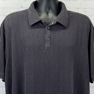Nat Nast Luxury Originals Polo Shirt Short Sleeve Gray Mens 2XL XXL